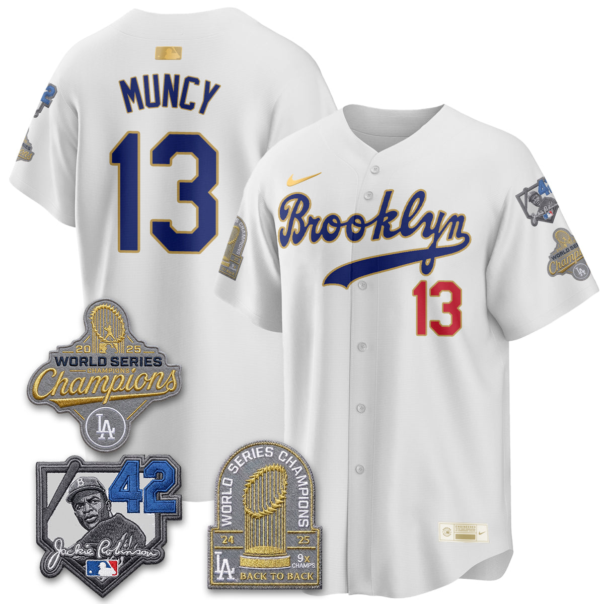 LAD 2026 Brooklyn Jackie Robinson Limited Jersey - All Stitched