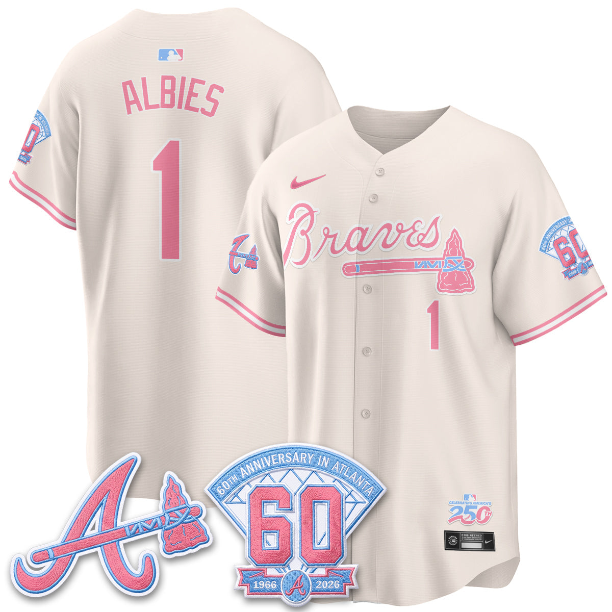 ATL x Bubblegum Vapor Jersey - Stitched