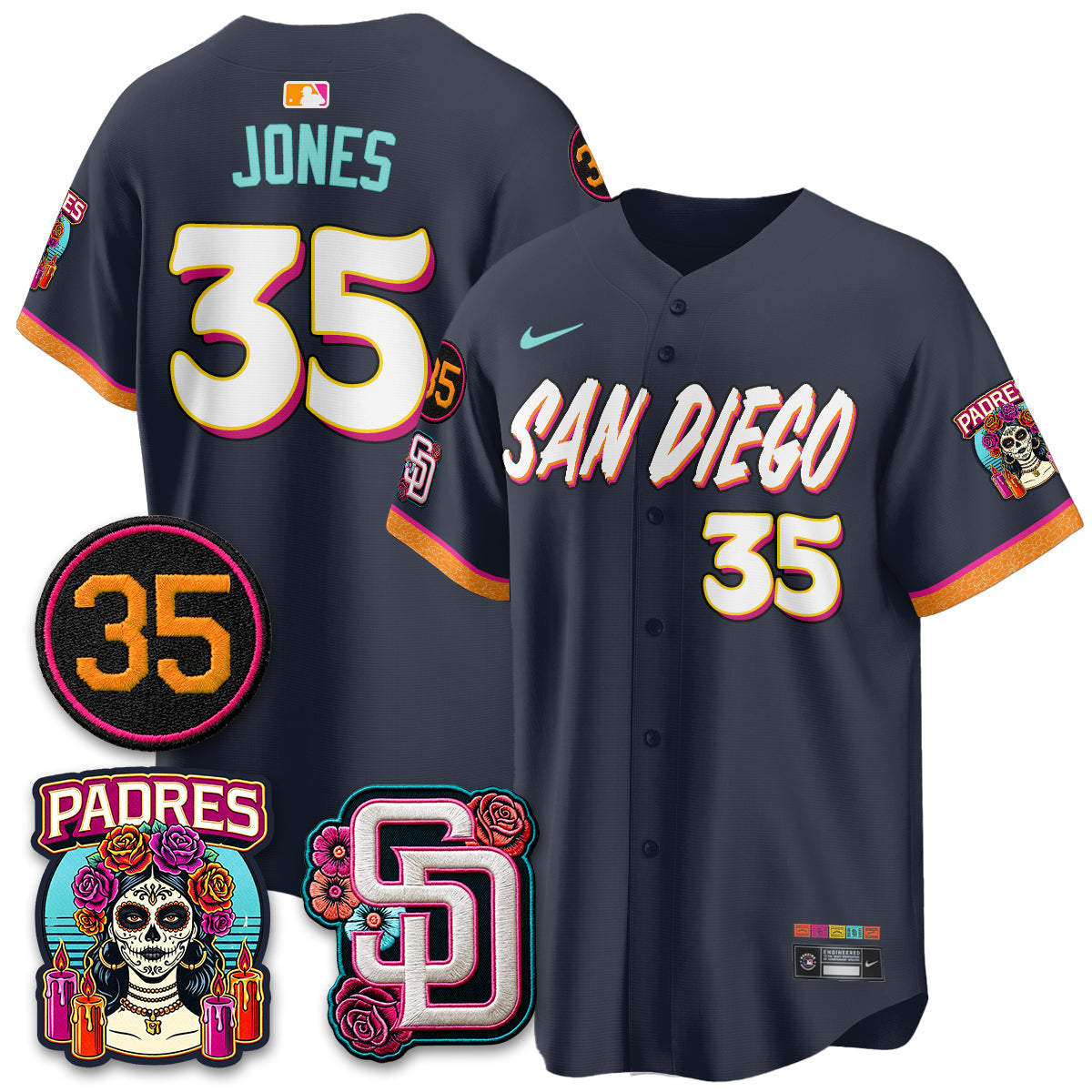 SD 2026 City Connect Vapor Premier Limited Jersey - All Stitched V2