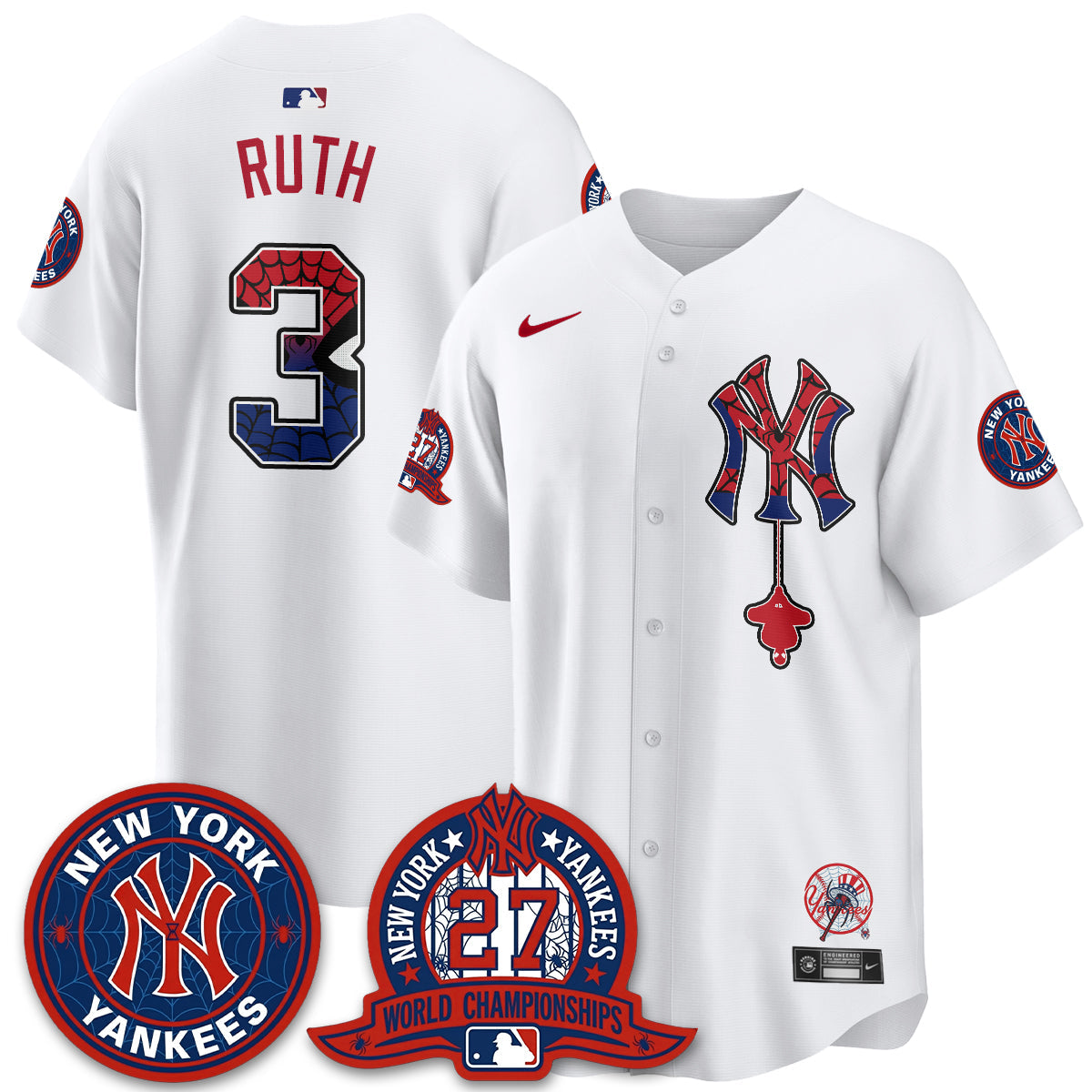 NYY x Web-Head 2026 Vapor Jersey - Printed