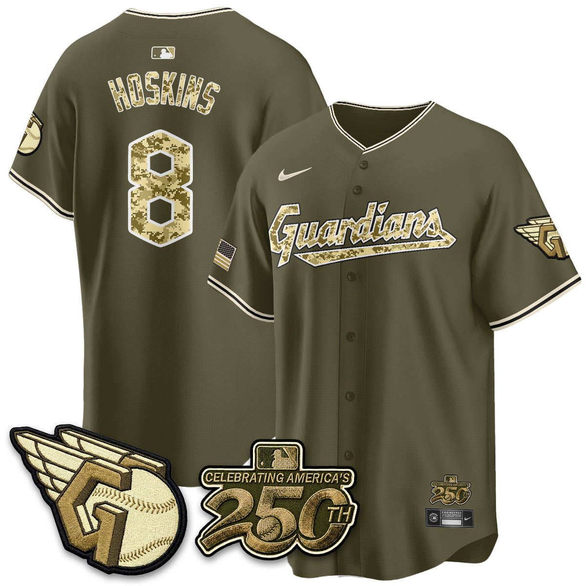 CLE Salute to Service 2026 Vapor Limited Jersey - Stitched