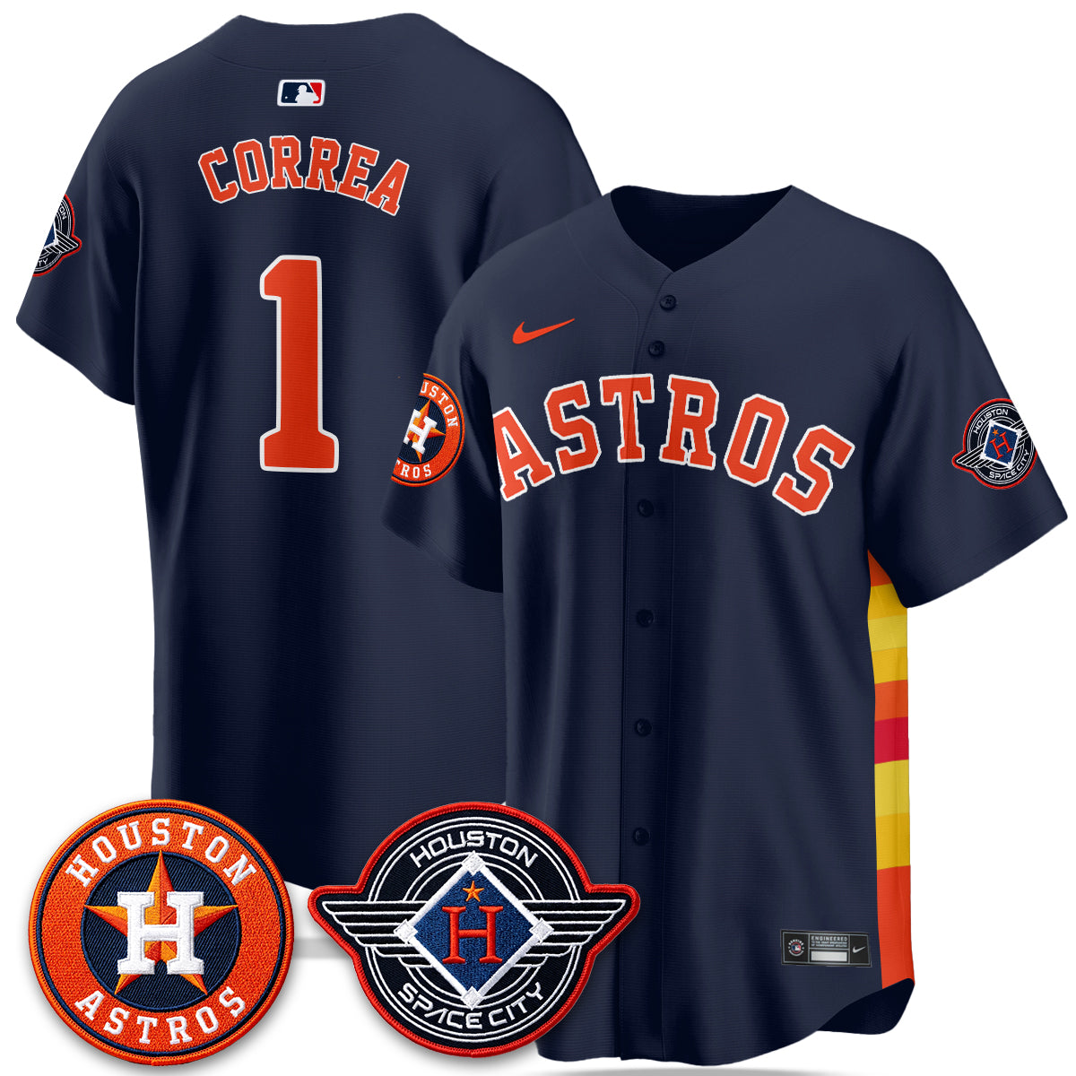 HOU 2026 Space City Vapor Limited Jersey - All Stitched