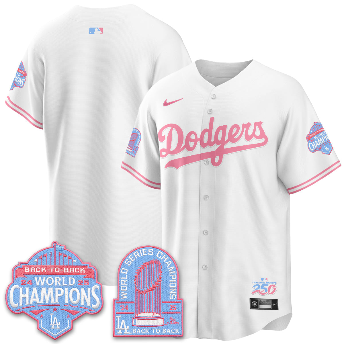LAD x Bubblegum Vapor Jersey - Stitched