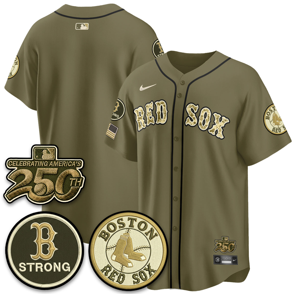 BOS 2026 Armed Forces Day Jersey V2 - Stitched