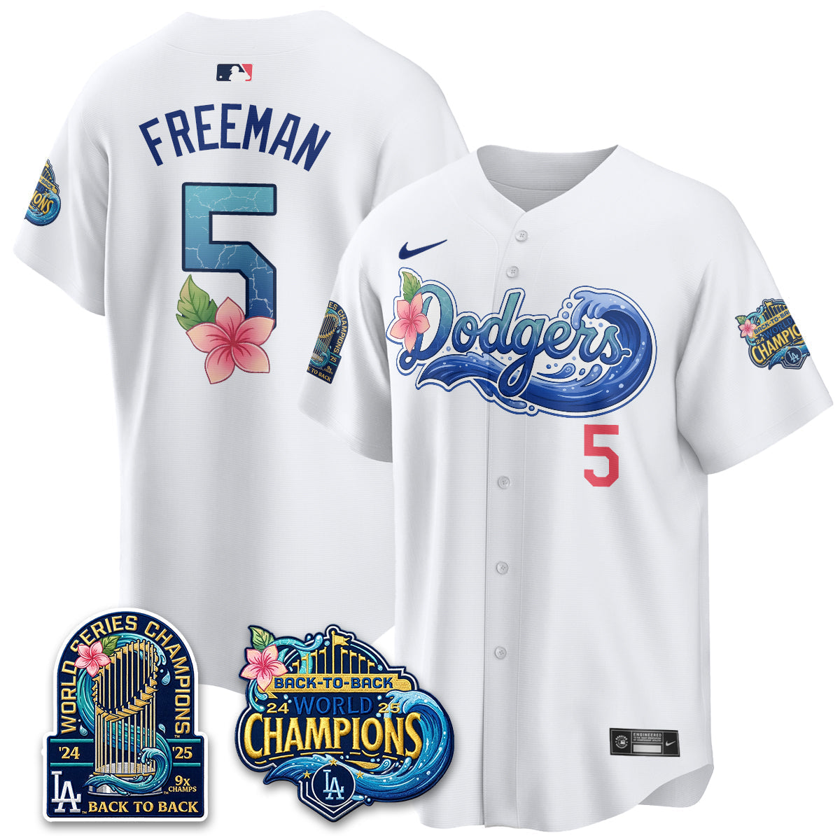 LAD Coastal Vapor Hawaiian Jersey - Stitched