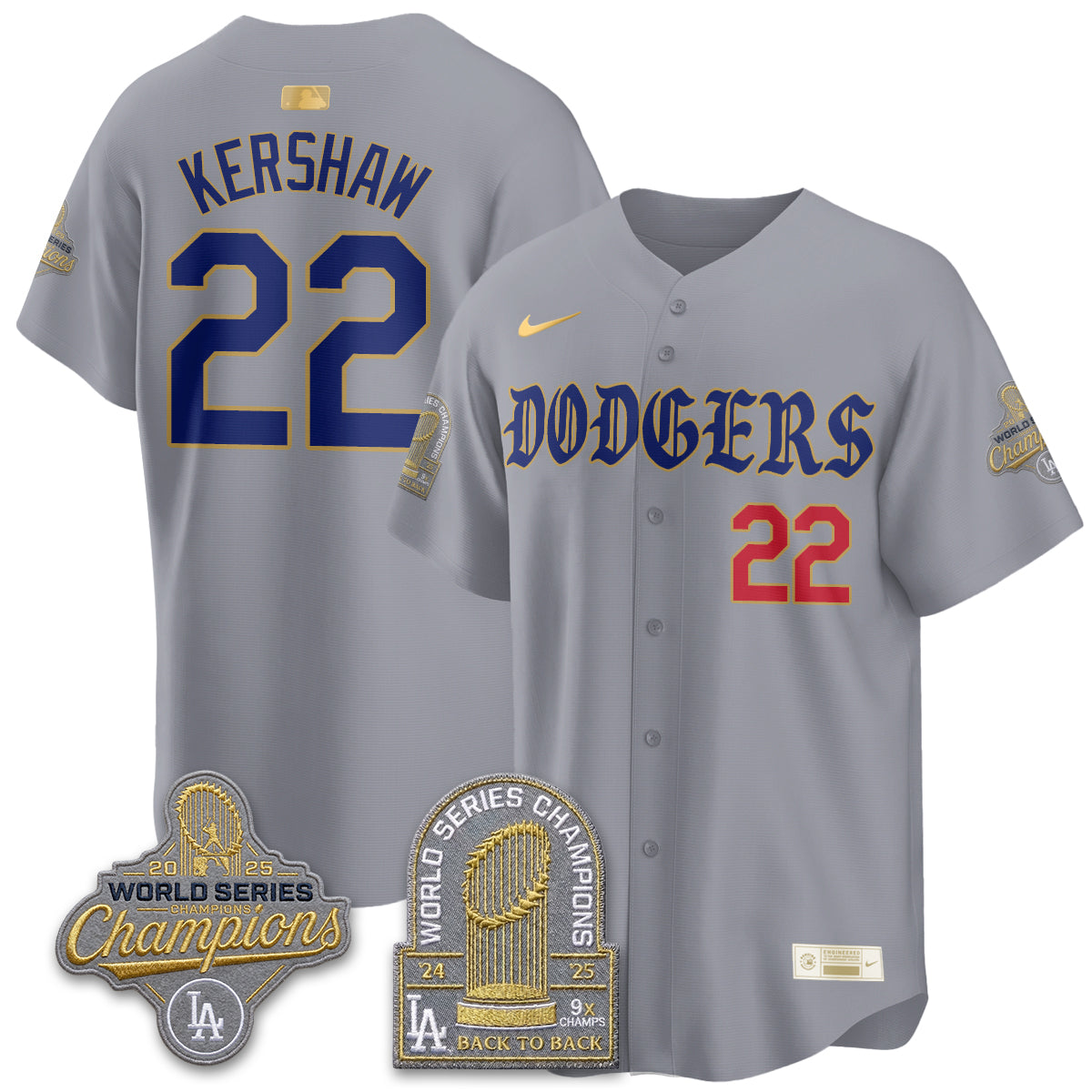 LAD Vapor Limited Jersey - Back to Back 9x Champs - All Stitched