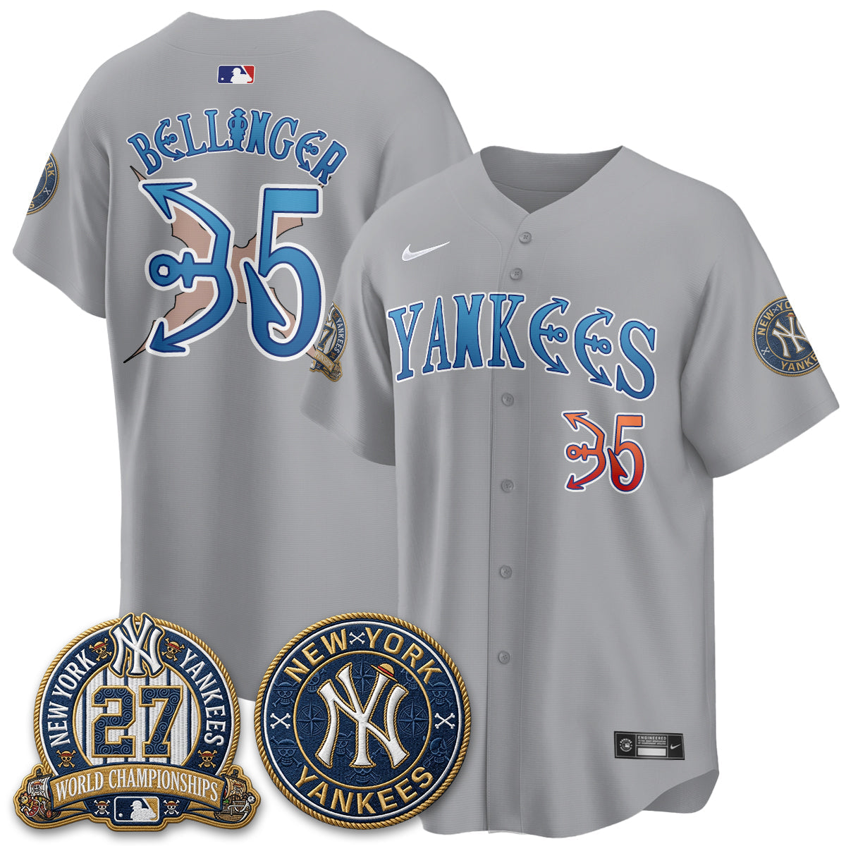 NYY x Japanese Cartoon Limited Jersey -  Stitched