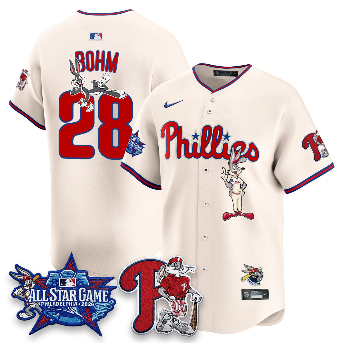 PHI x Bunny Vapor Premier Limited Jersey - Stitched