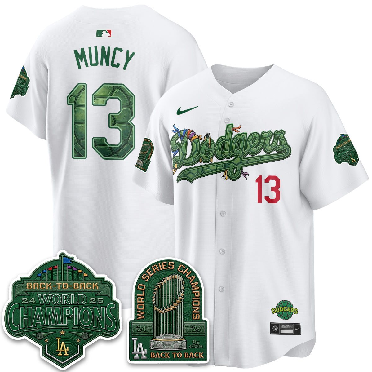 LAD x TMNT 2026 Vapor Jersey - Stitched