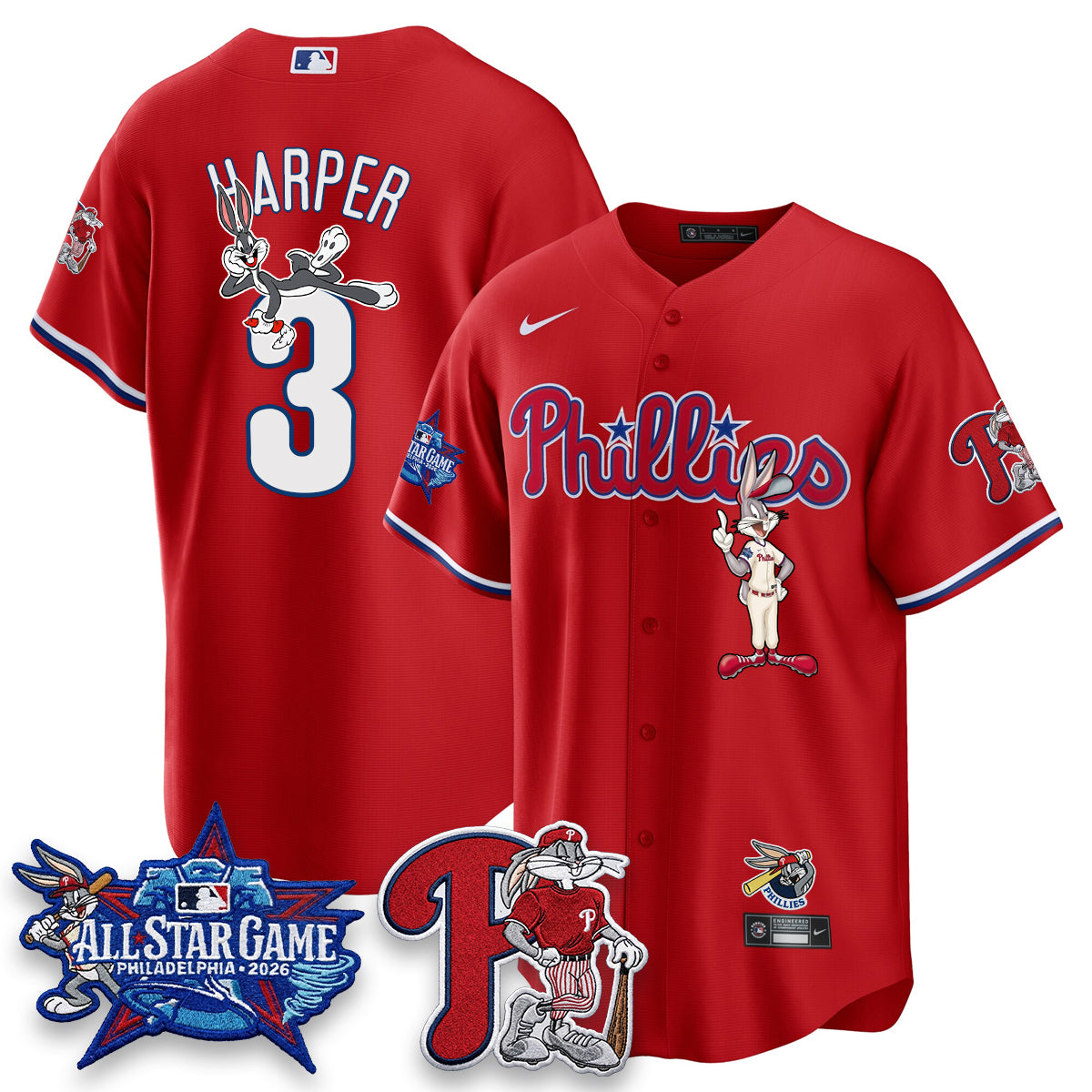PHI x Bunny Vapor Premier Limited Jersey - Stitched