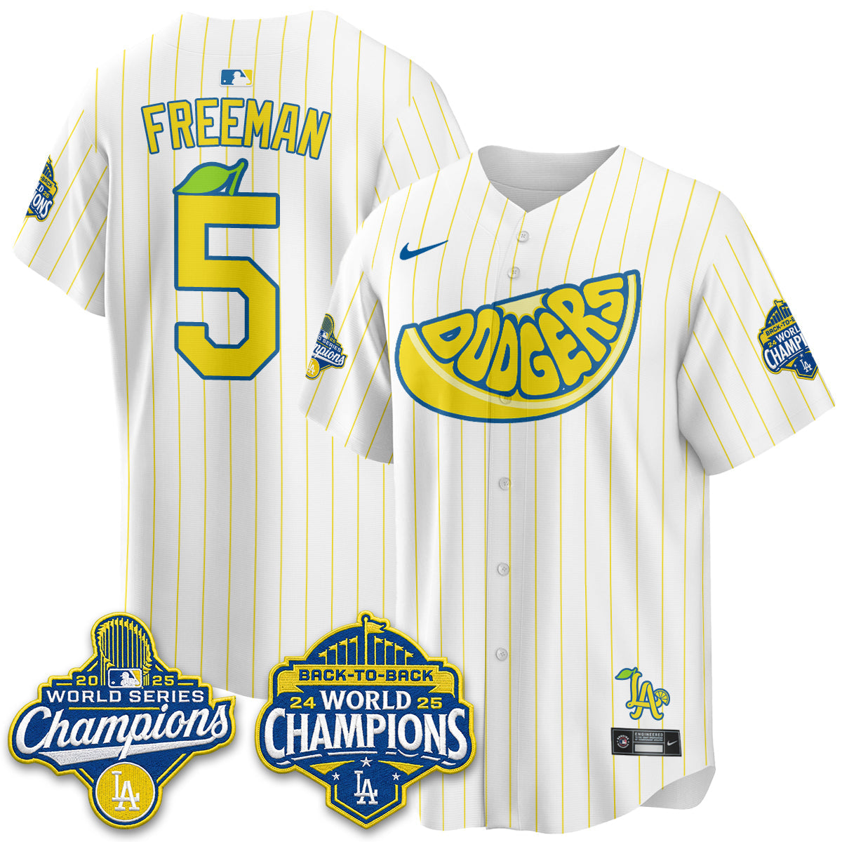LAD Lemonade Collection Vapor Jersey - Stitched