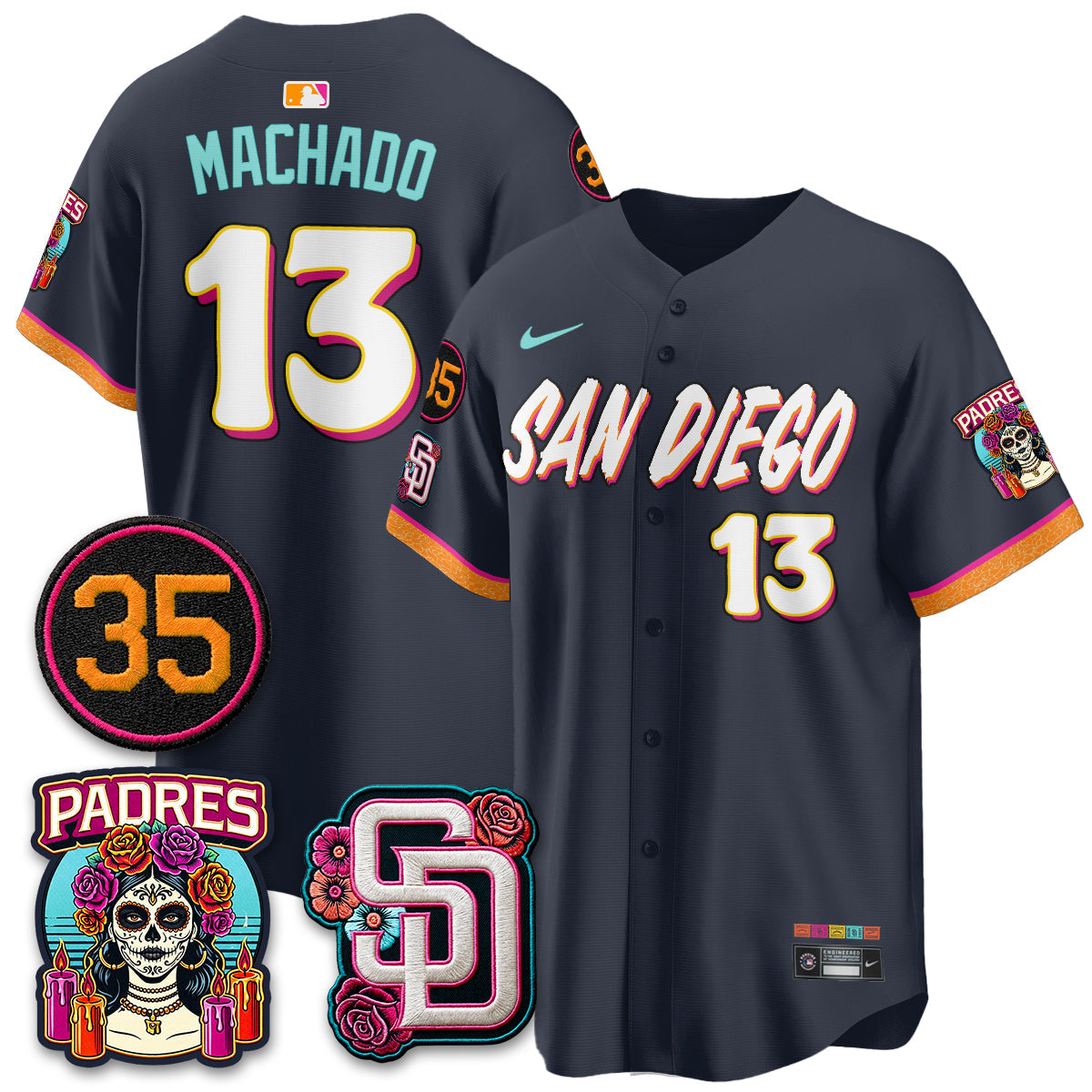 SD 2026 City Connect Vapor Premier Limited Jersey - All Stitched V2