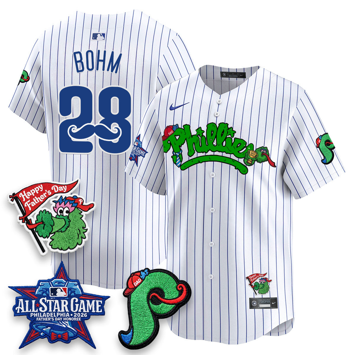 PHI Happy Father's Day Vapor Jersey - Stitched