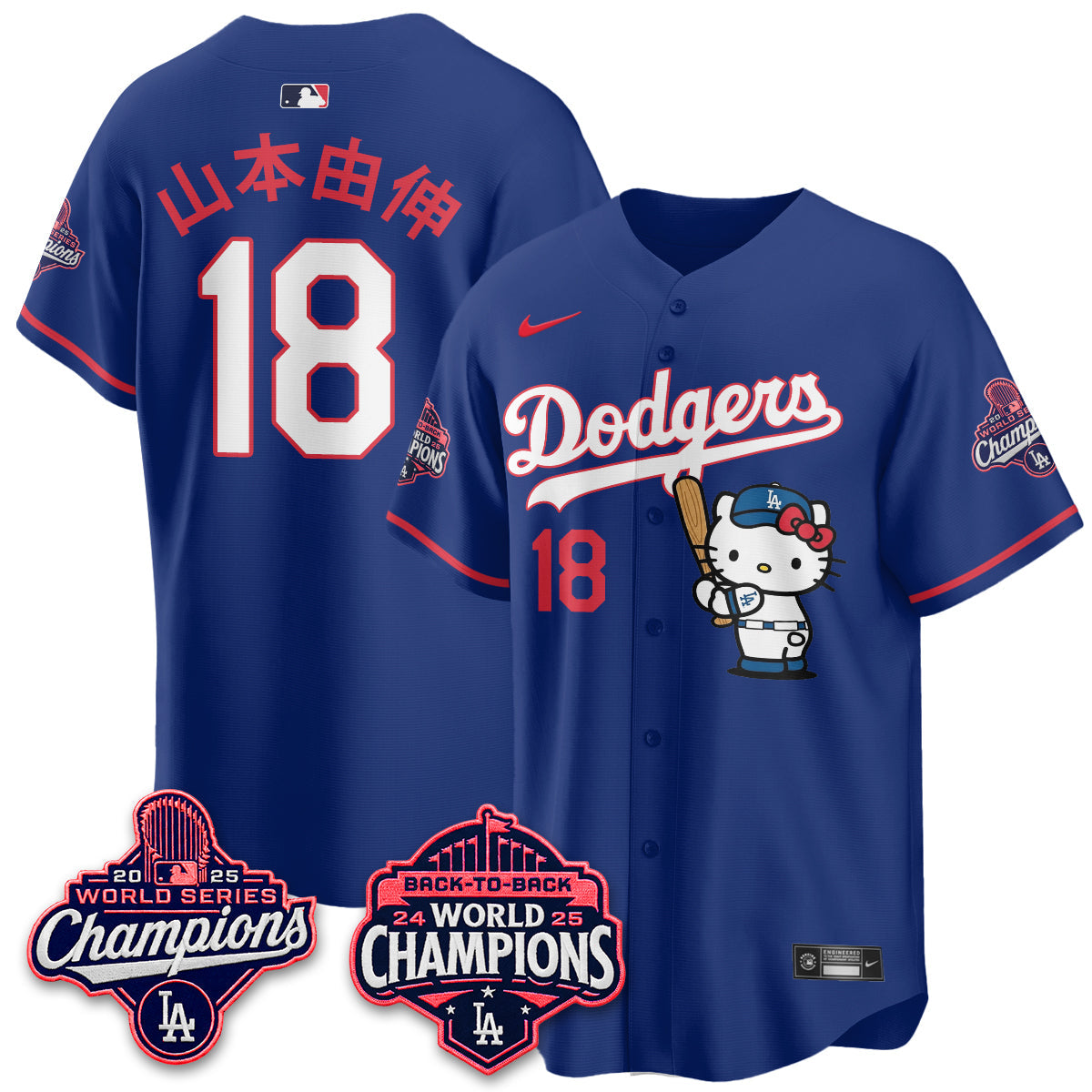 LAD x Hello Kitty Night 2026 Vapor Jersey - All Stitched