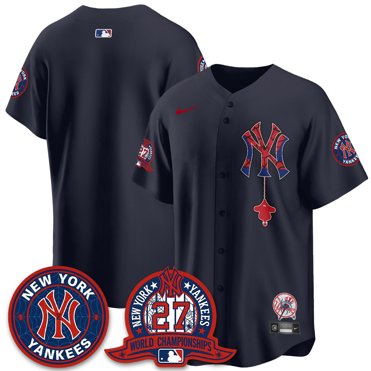 NYY x Web-Head 2026 Vapor Jersey - Printed