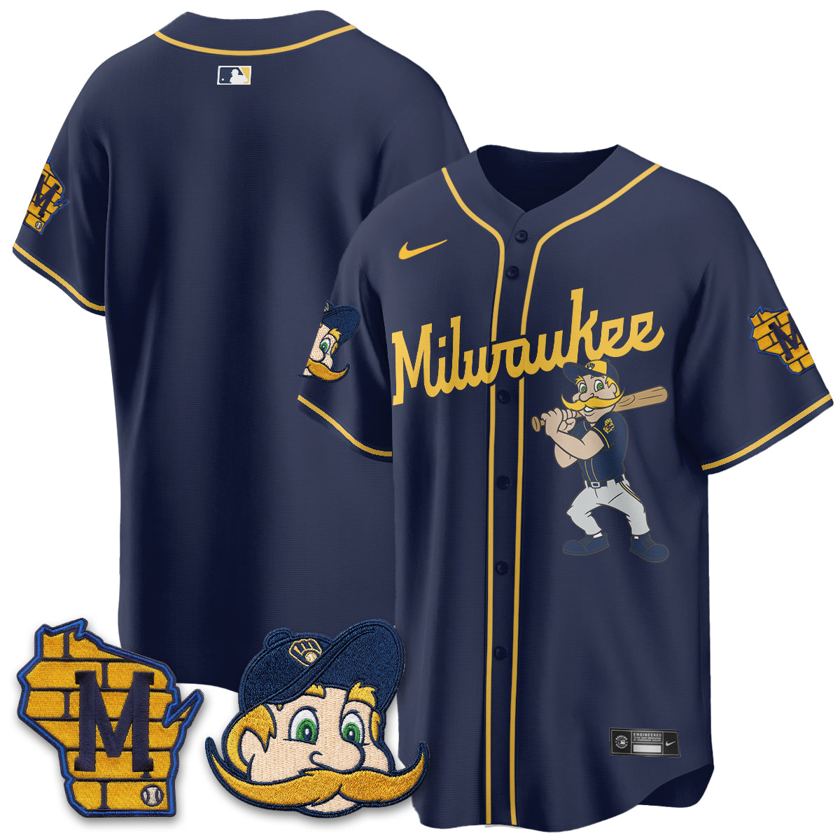 MIL Bernie Edition Vapor Jersey - Stitched