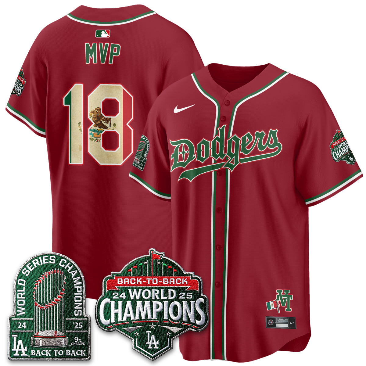 LAD x Mexico Style Vapor Jersey - Stitched