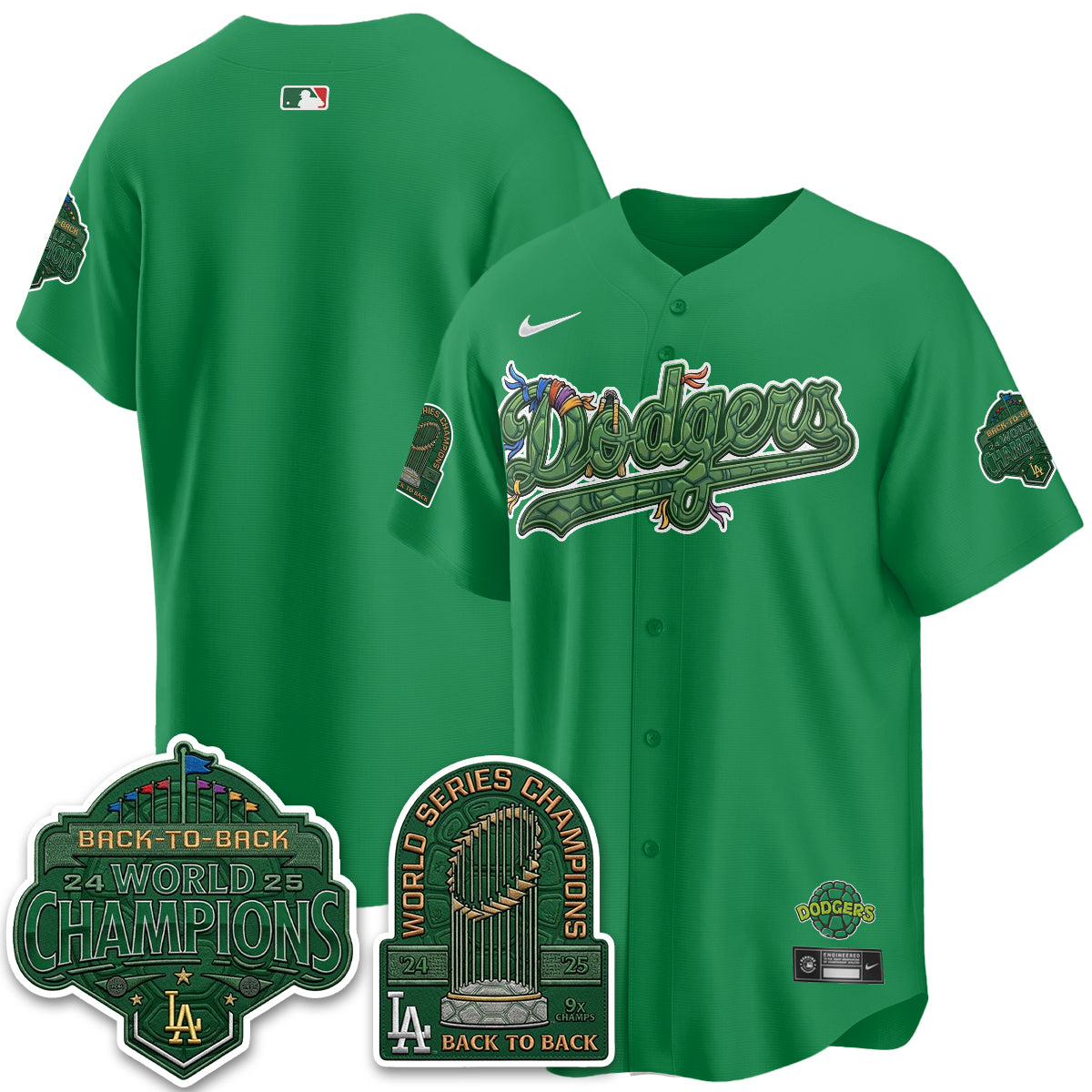 LAD x TMNT 2026 Vapor Jersey - Stitched