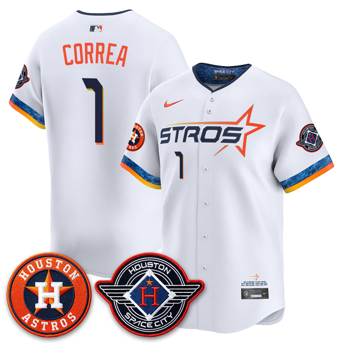 HOU 2026 Space City Vapor Limited Jersey - All Stitched