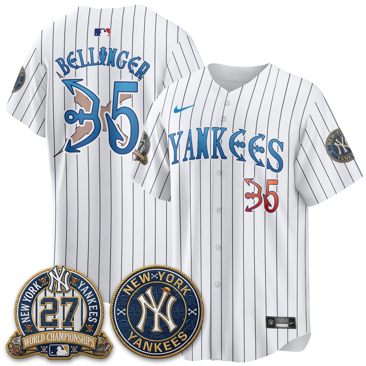 NYY x Japanese Cartoon Limited Jersey -  Stitched