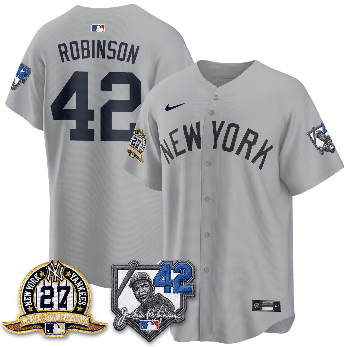 NYY 2026 Jackie Robinson Day Vapor Limited Jersey - Stitched