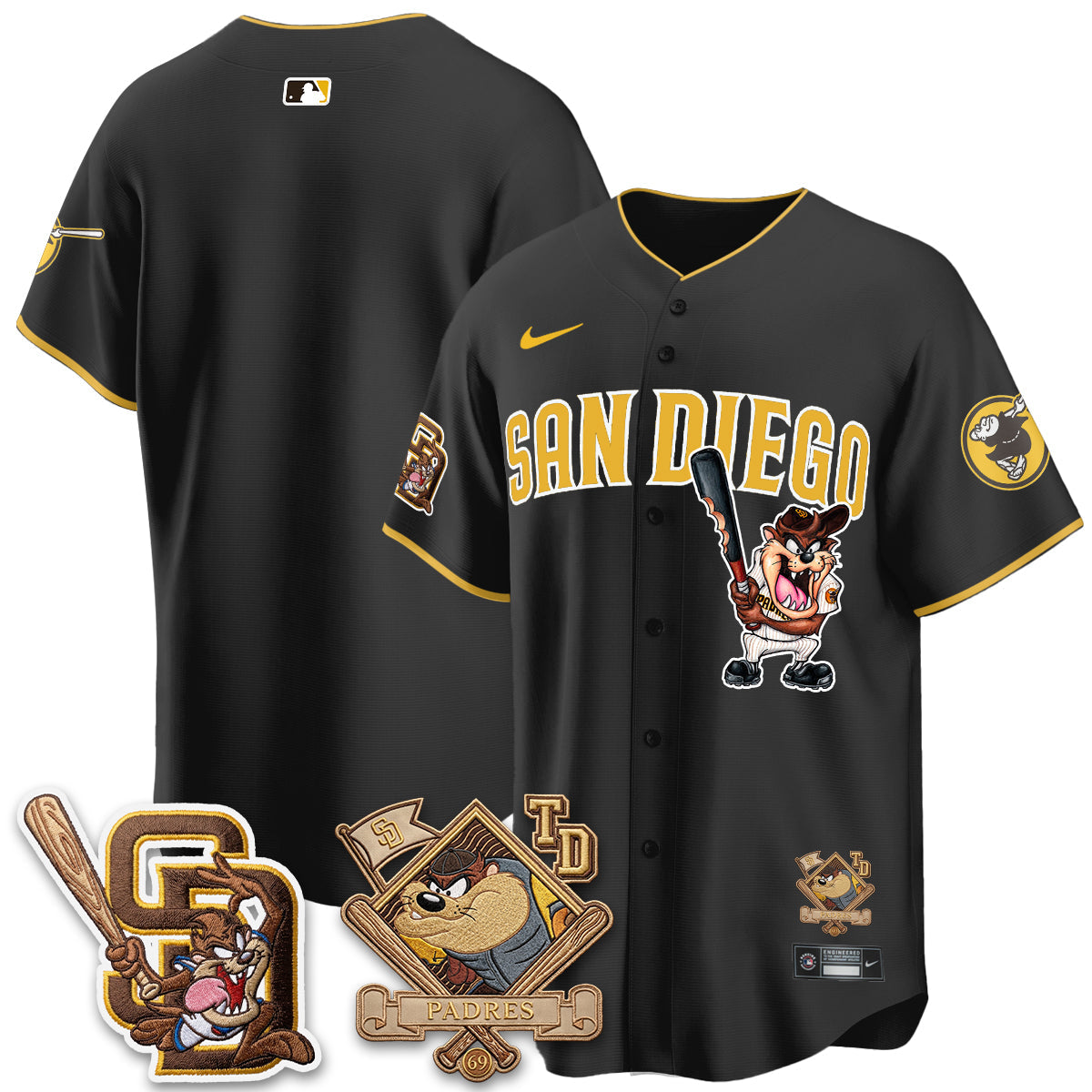 SD x Cat 2026 Vapor Limited Jersey - Stitched