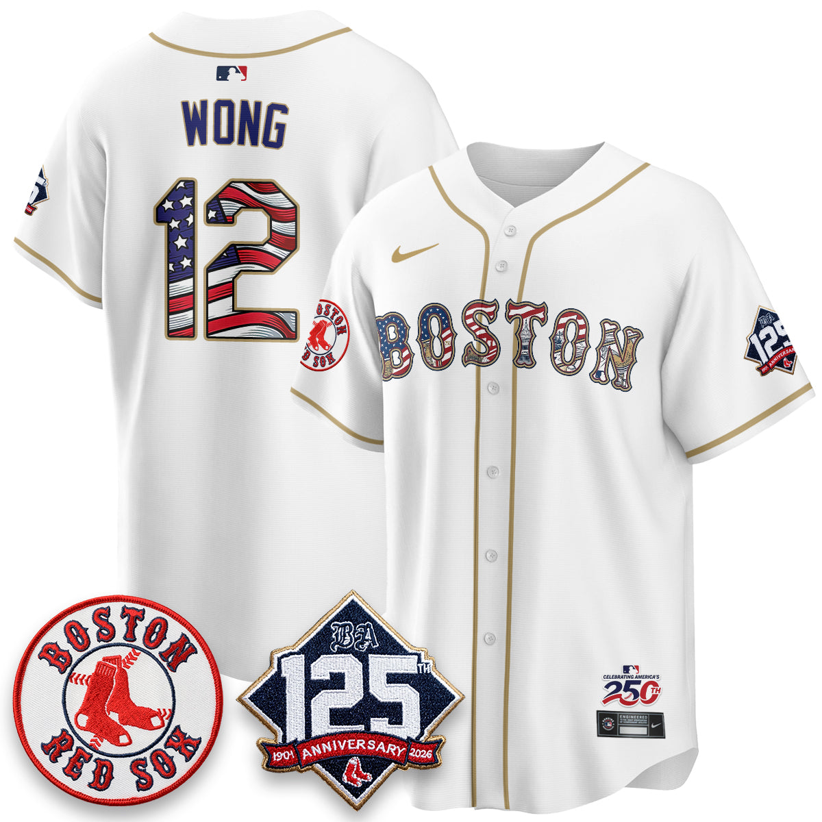 BOS 2026 Independence Day USA Vapor Limited Jersey - Stitched