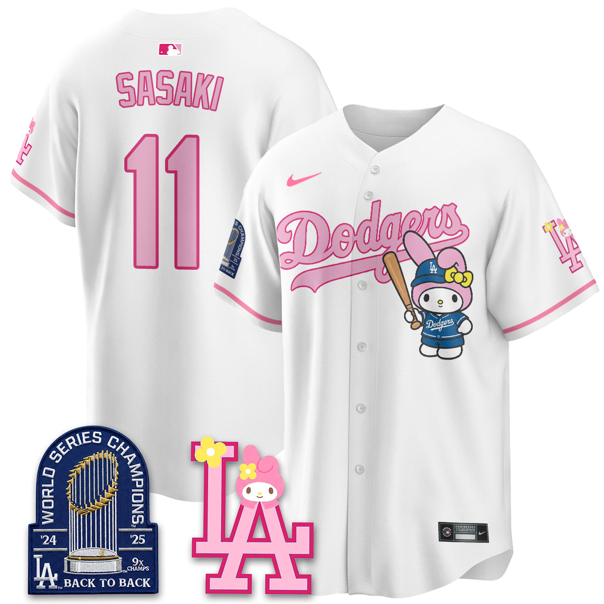 LAD My Melody Edition Vapor Jersey - Stitched