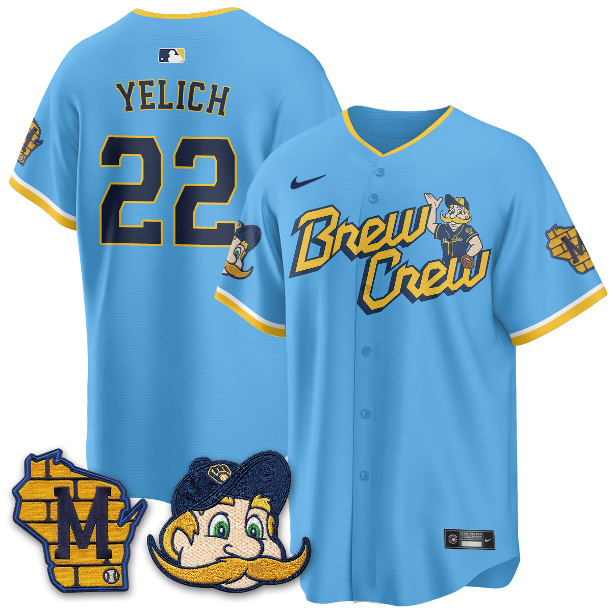 MIL Bernie Edition Vapor Jersey - Stitched