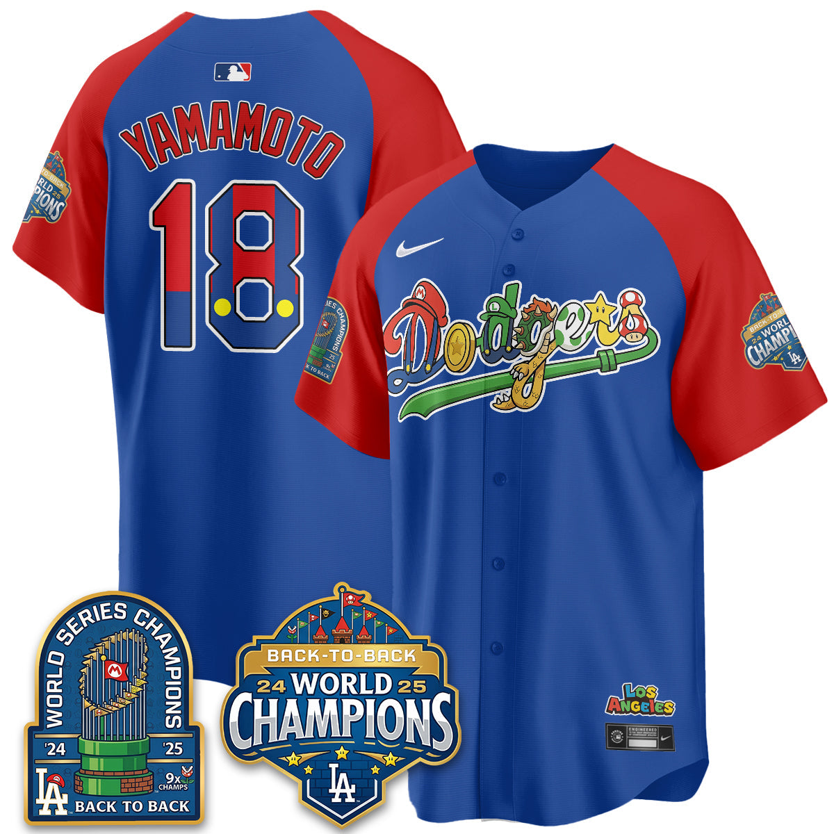 LAD x The Red Plumber Vapor Jersey - Printed