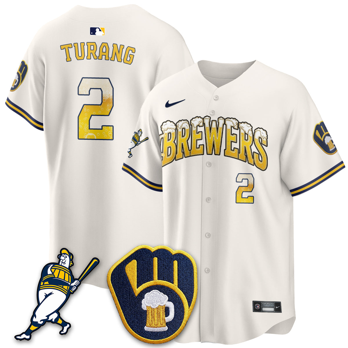 MIL "Pitcher & Pint" Edition Vapor Limited Jersey - Stitched (2)