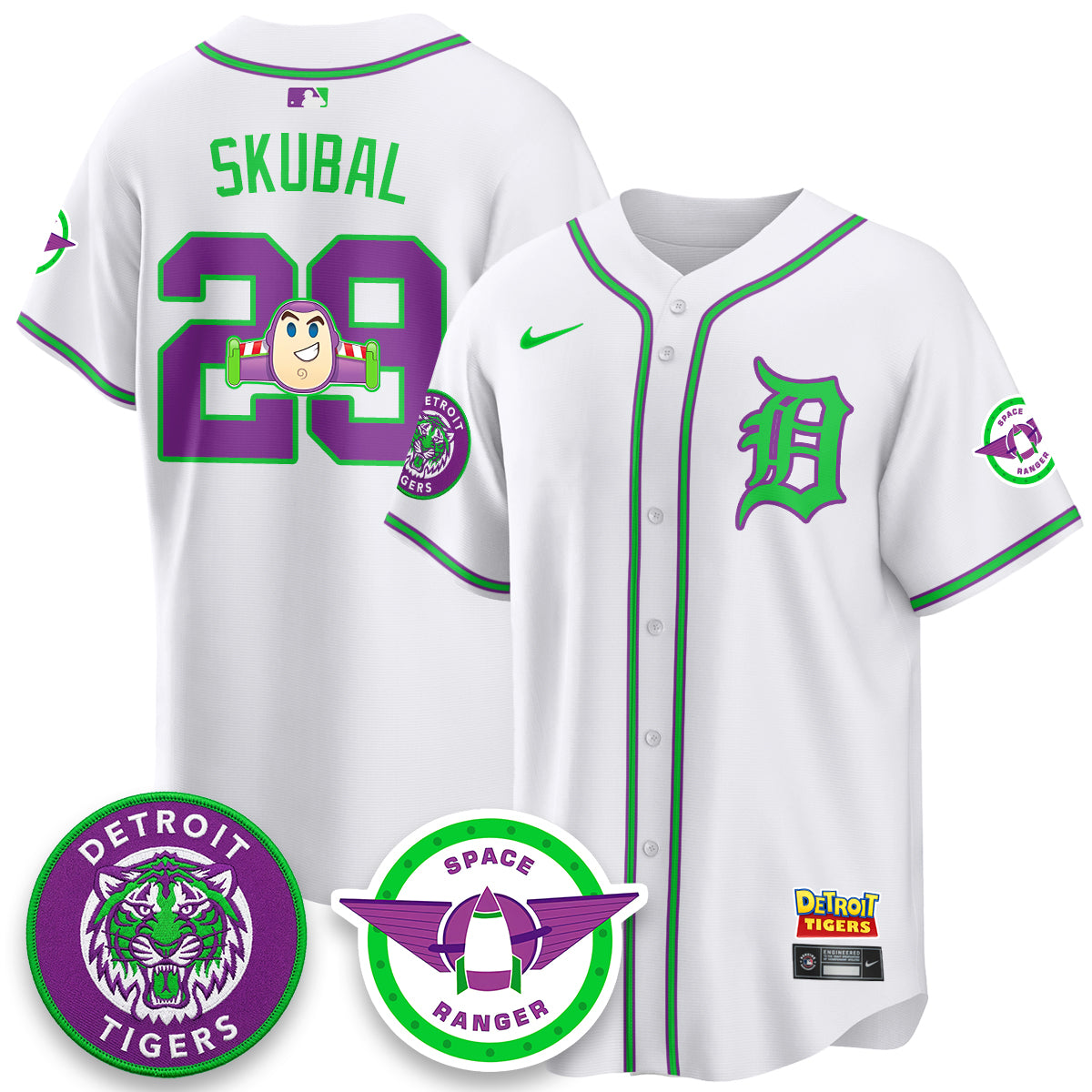 DET 2026 Space Ranger Edition Vapor Limited Jersey - Stitched