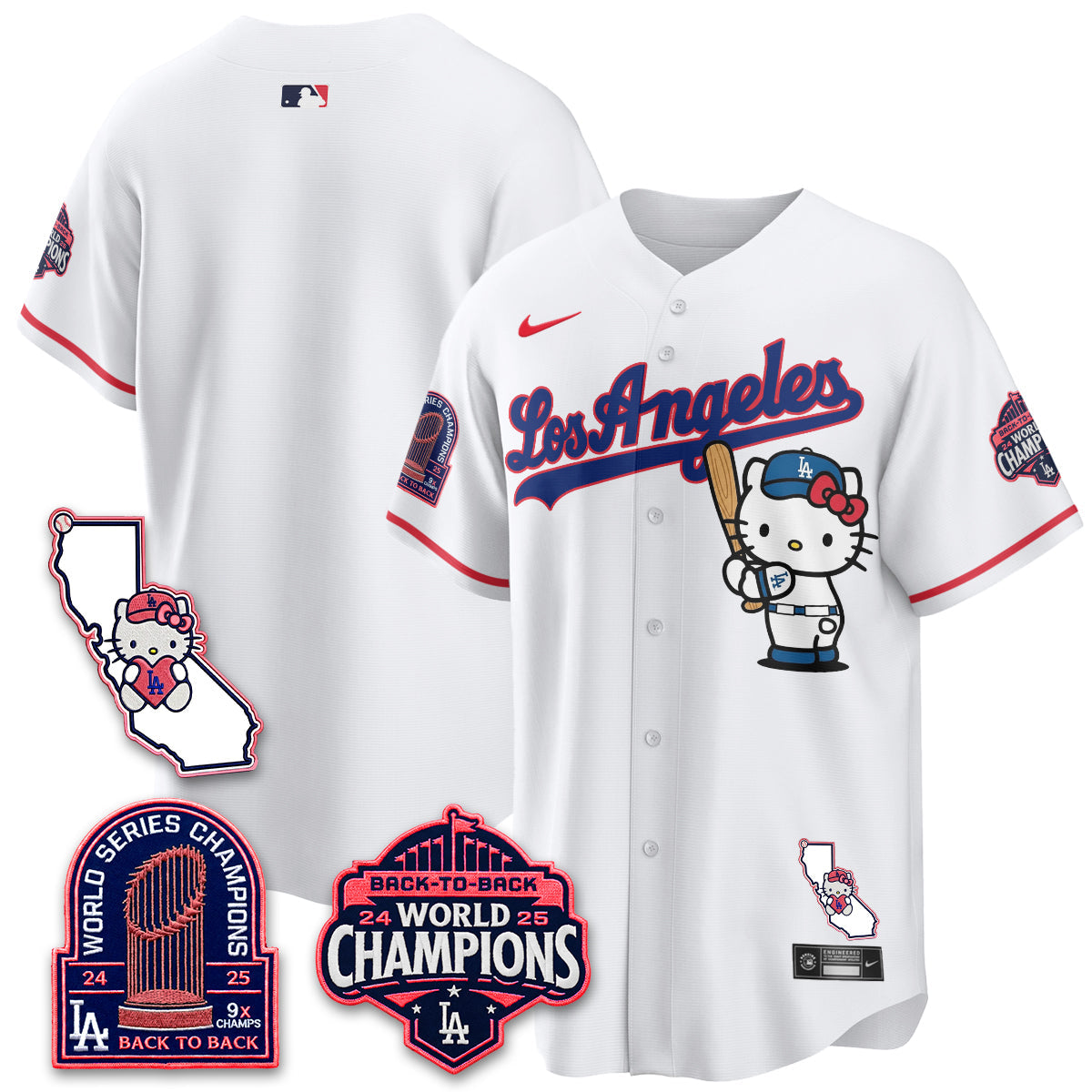LAD x Meow KT 2026 Vapor Jersey - All Stitched - V4