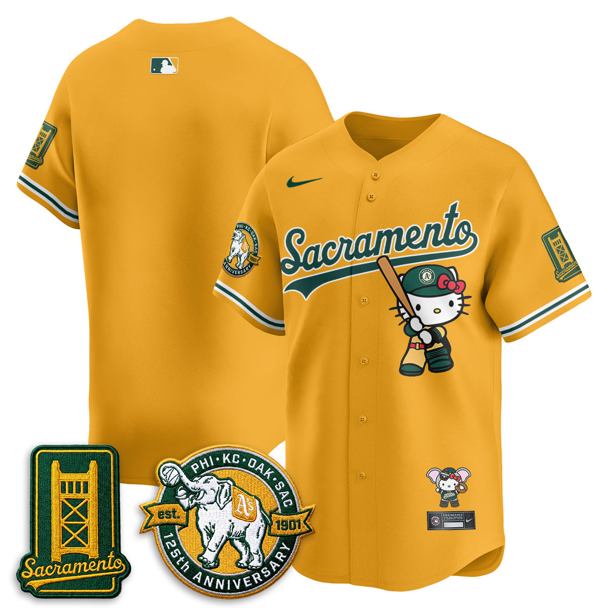 OAK x Meow KT 2026 Vapor Limited Jersey - Stitched