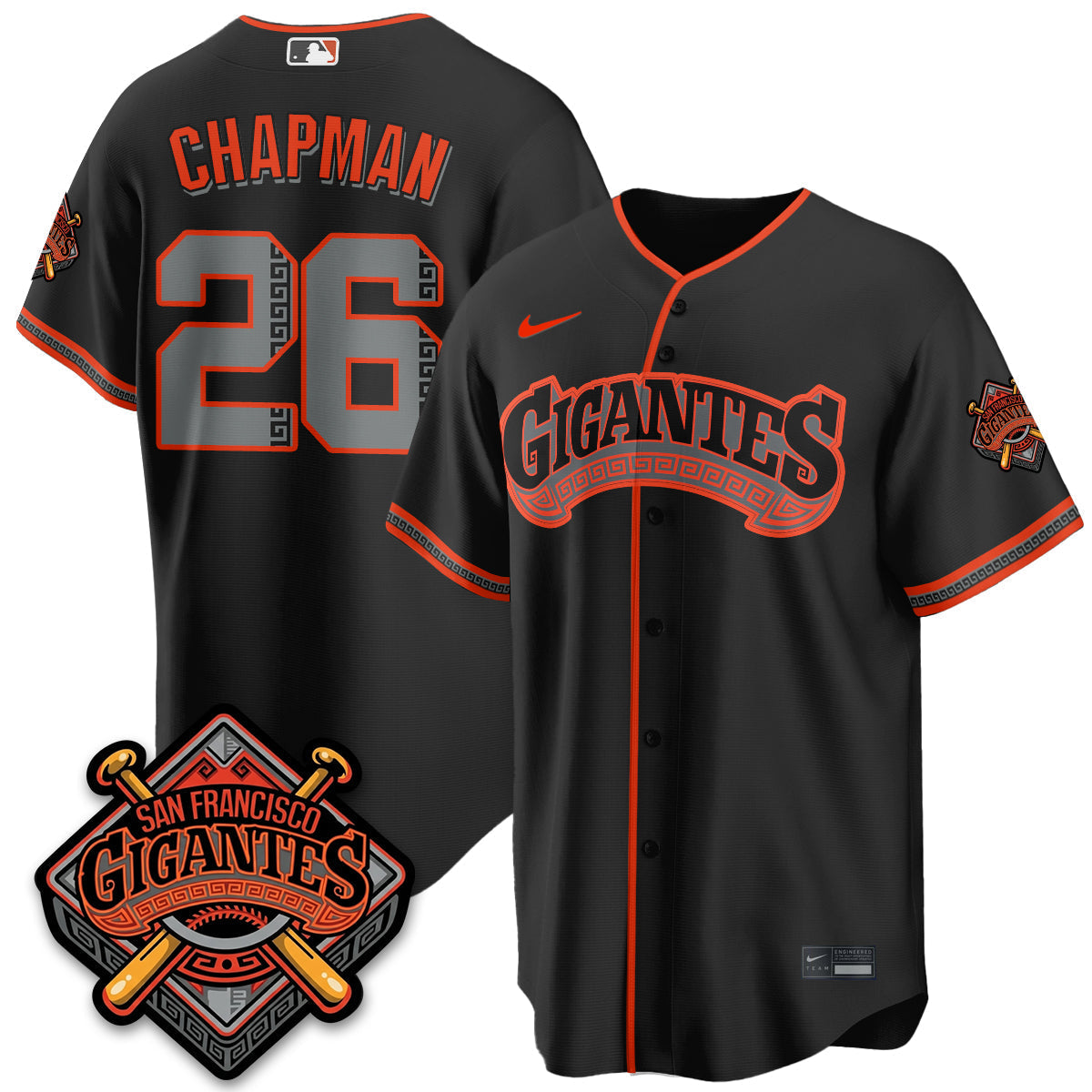 SF GIGANTES Vapor Limited Jersey - Stitched