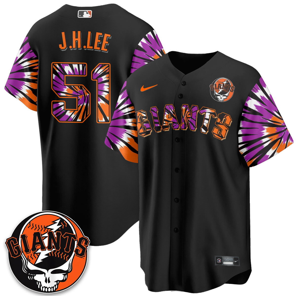 SF x Grateful Dead Vapor Jersey V2 - Stitched
