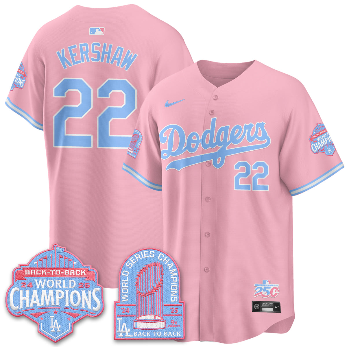 LAD x Bubblegum Vapor Jersey - Stitched