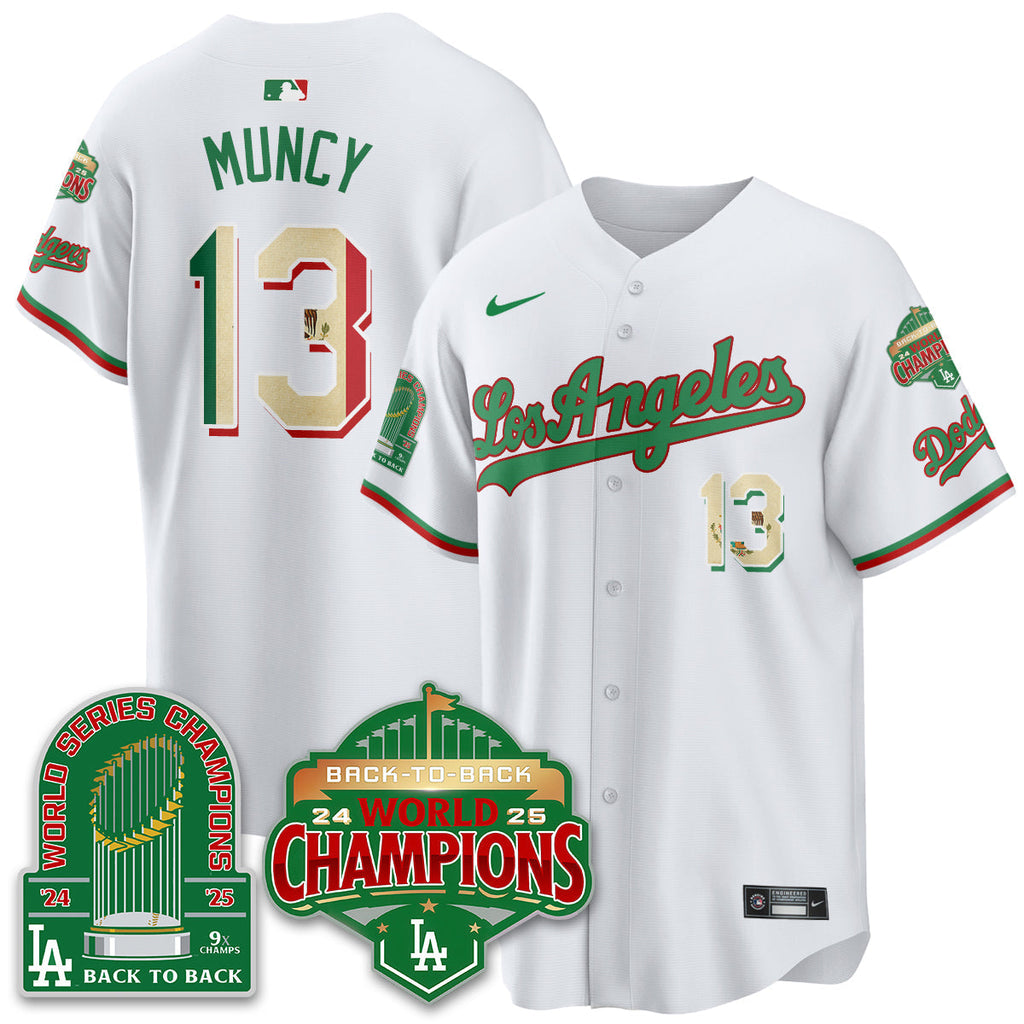 LAD Mexico Vapor Limited Jersey - 9x & B2B Champs - Stitched