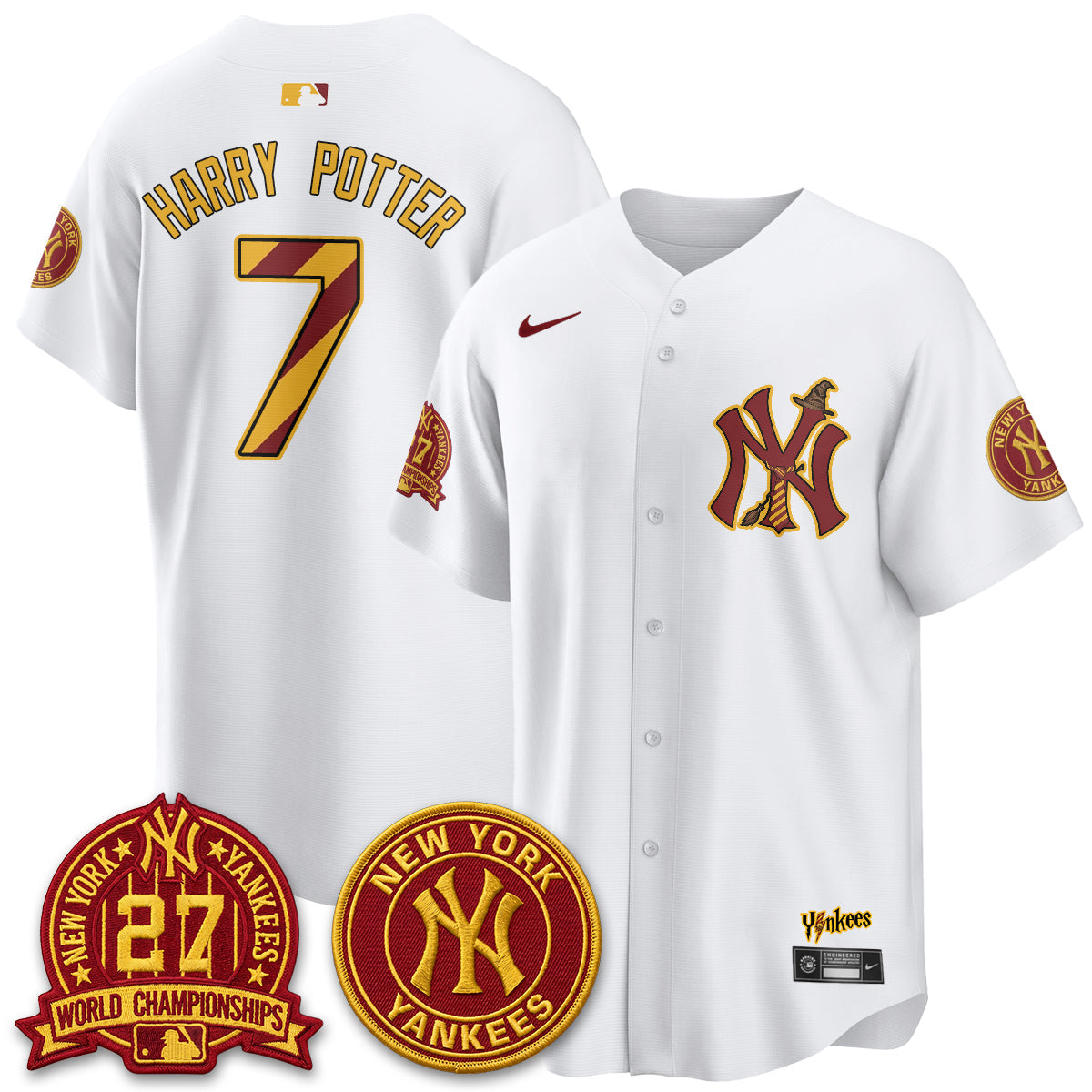 NYY x HP 25 Years of Magic Vapor Limited Jersey - Stitched