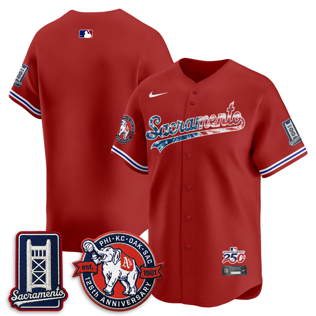 OAK Americana 2026 Vapor Limited Jersey - Stitched