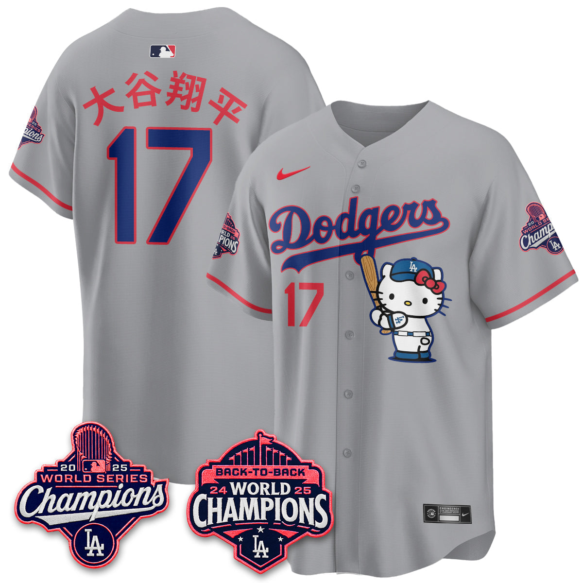 LAD x Meow KT Night 2026 Royal Edition Jersey - Stitched