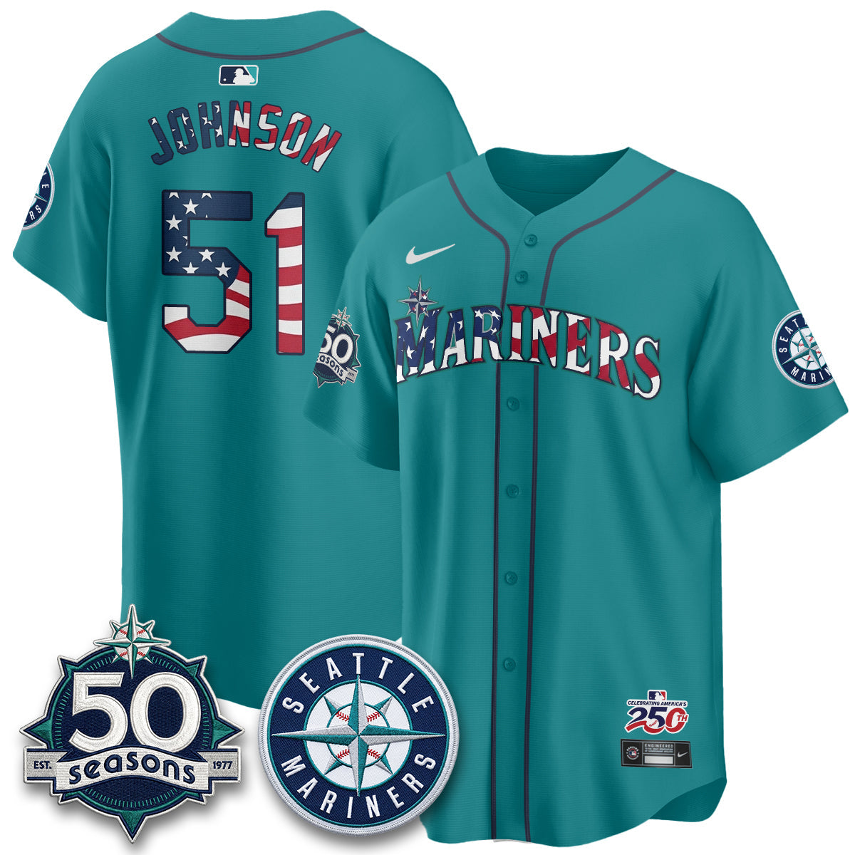 SEA Americana 2026 Vapor Limited Jersey - Stitched