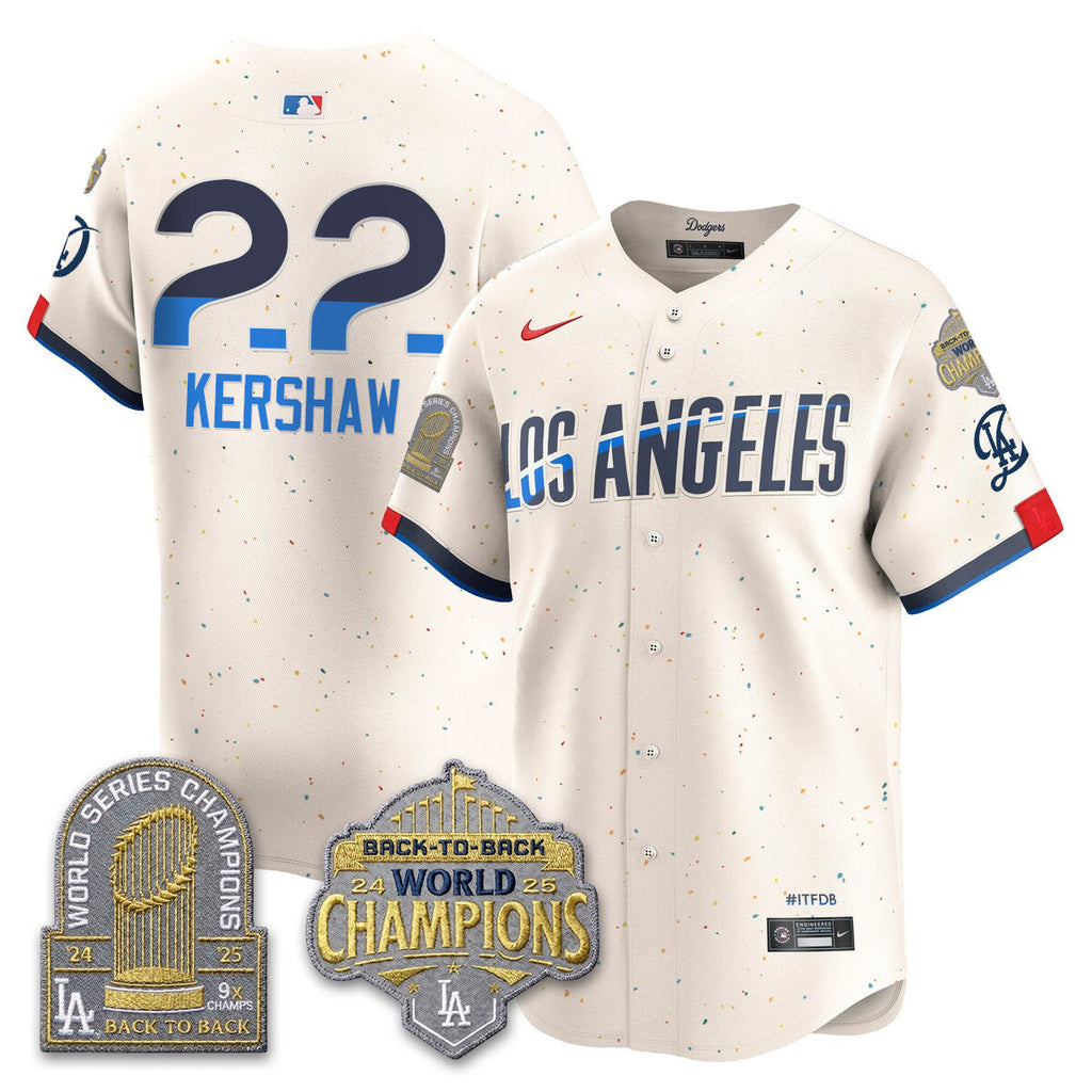 LAD Gold Collection Limited Gold Jersey - 9x & B2B Champs - Stitched