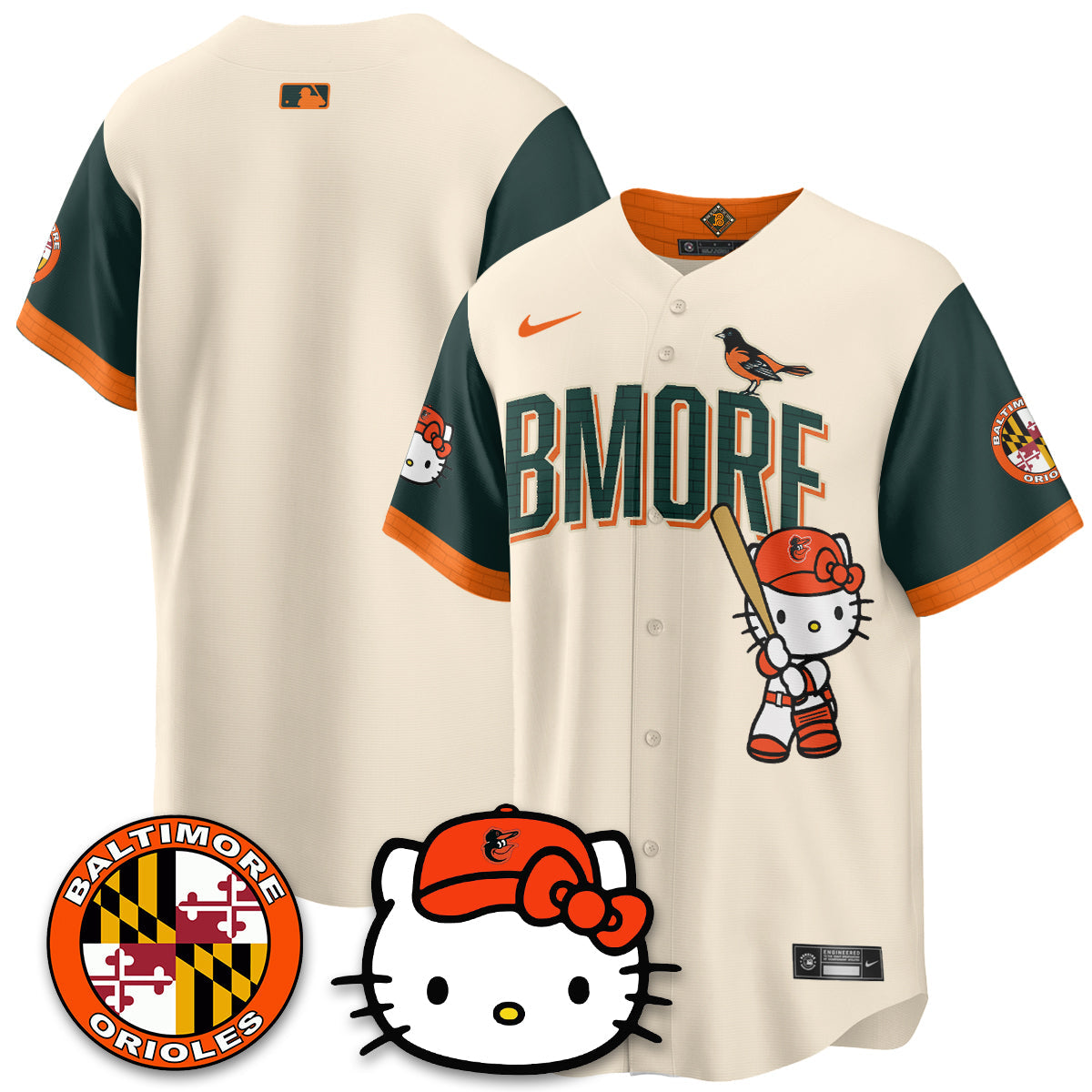 BAL x Meow Kitty Limited City Connect Jersey - Stitched