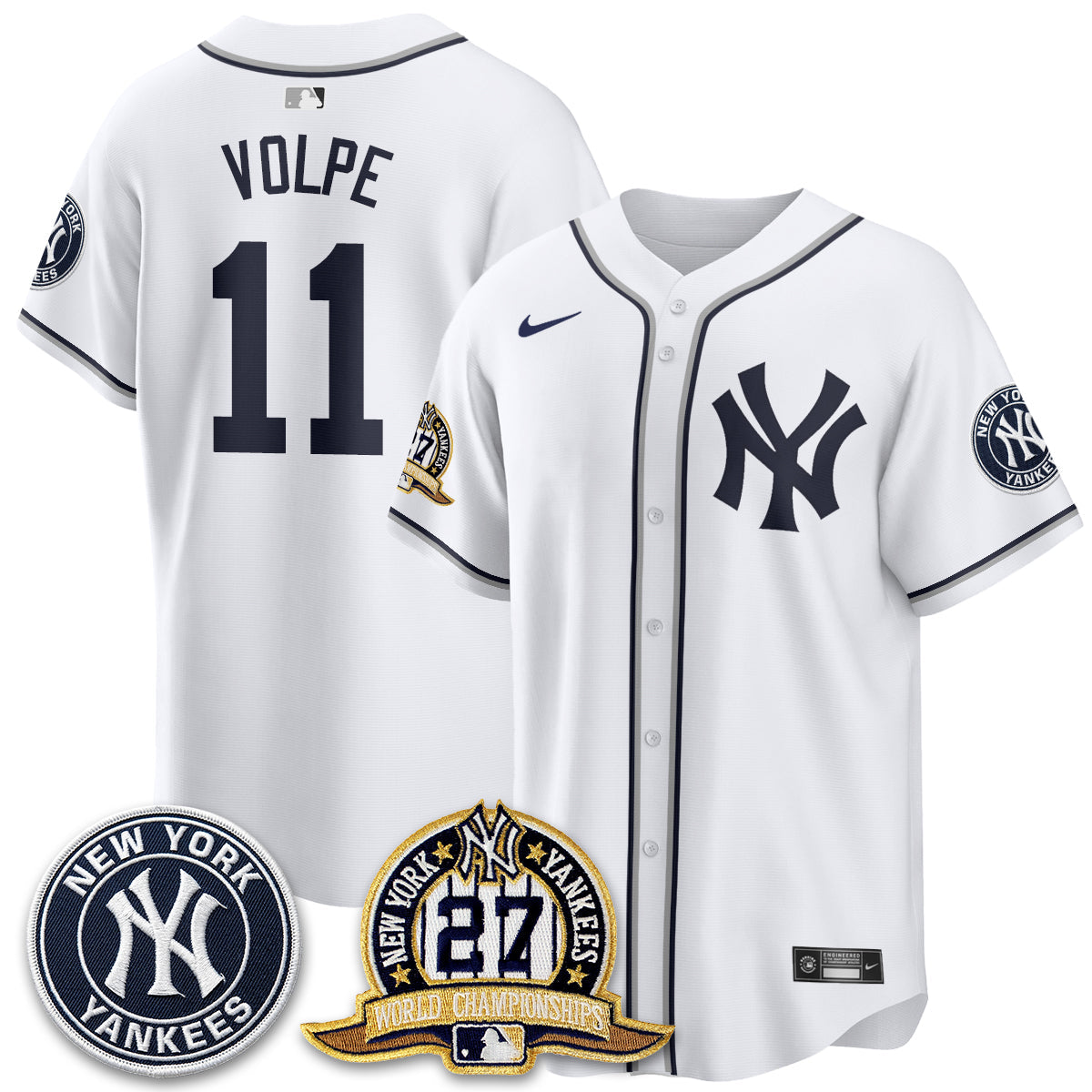 NYY 2026 Black Out Style Vapor Limited Jersey - All Stitched