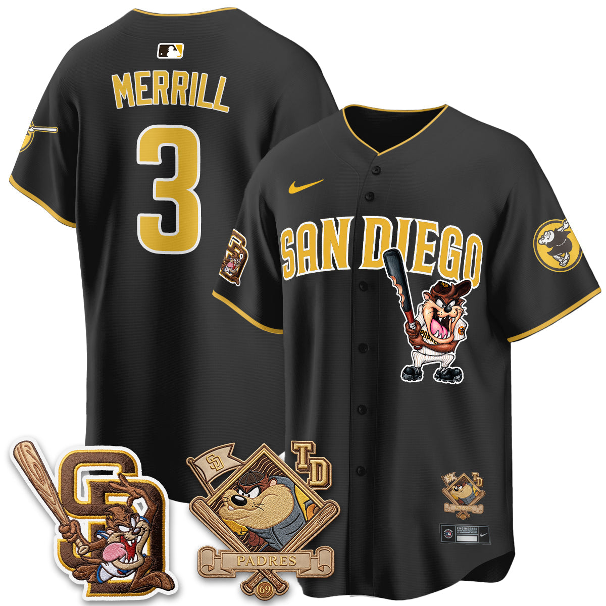 SD x Cat 2026 Vapor Limited Jersey - Stitched
