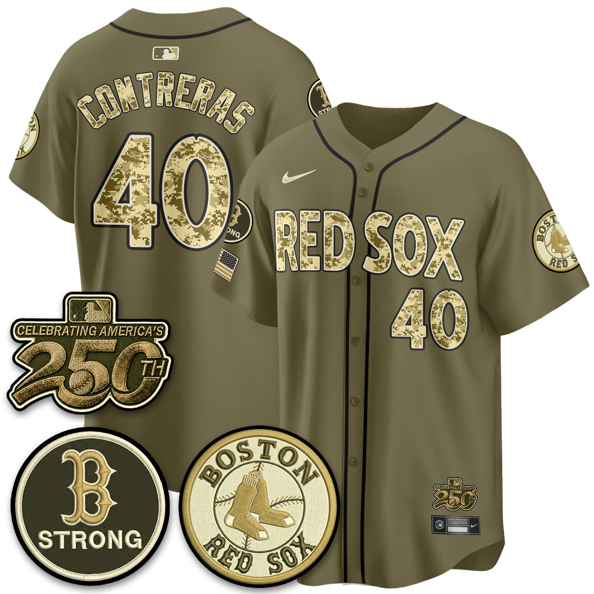 BOS 2026 Armed Forces Day Jersey V2 - Stitched