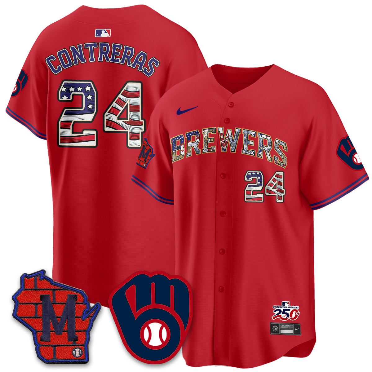 MIL 2026 Independence Day USA Vapor Limited Jersey - Stitched