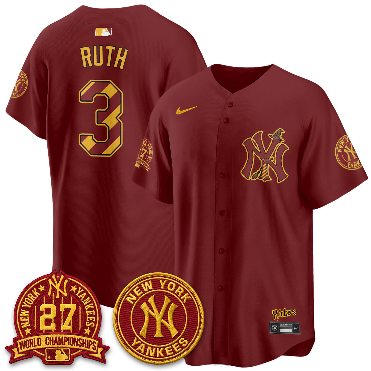NYY x HP 25 Years of Magic Vapor Limited Jersey - Stitched