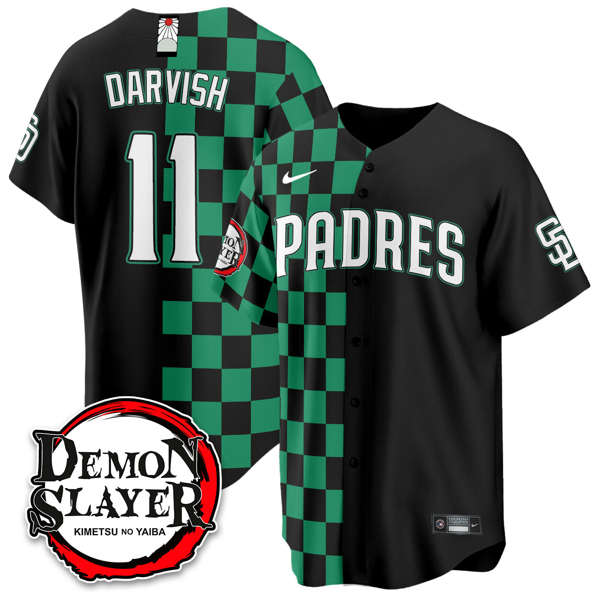 SD Demon Slayer Vapor Limited Jersey - Stitched